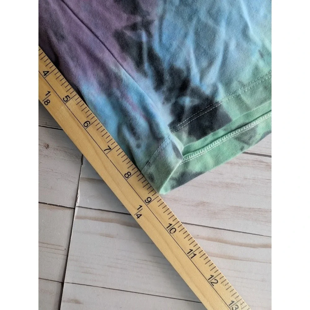 Victorias Secret Size Large Multicolor Tie Dye Womens Biker Shorts - Picture 4 of 7